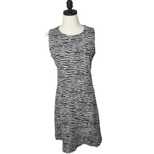 Michael kors Zebra fit to flair Dress Size 14